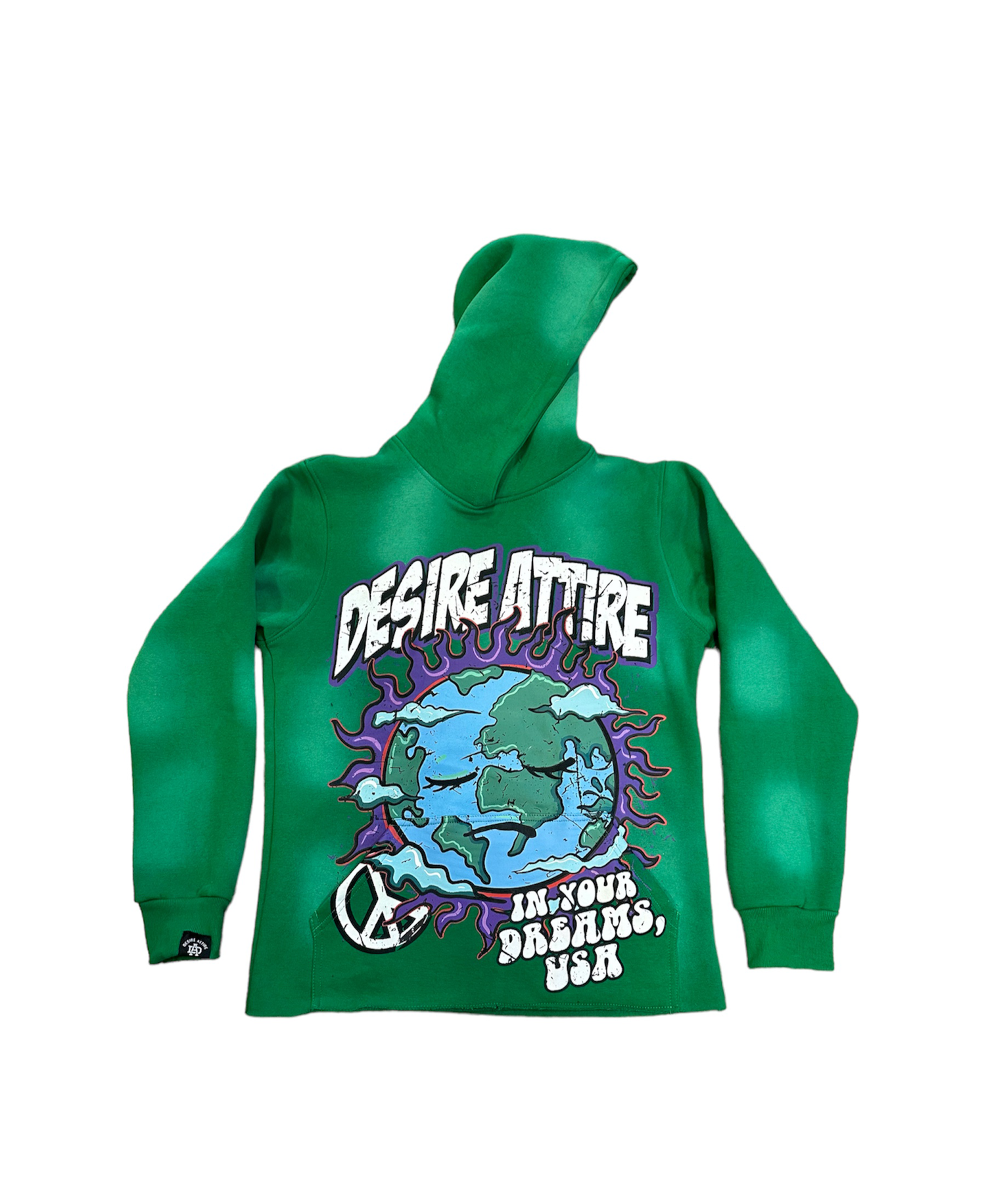 IN YOUR DREAMS, USA (GREEN HOODIE)