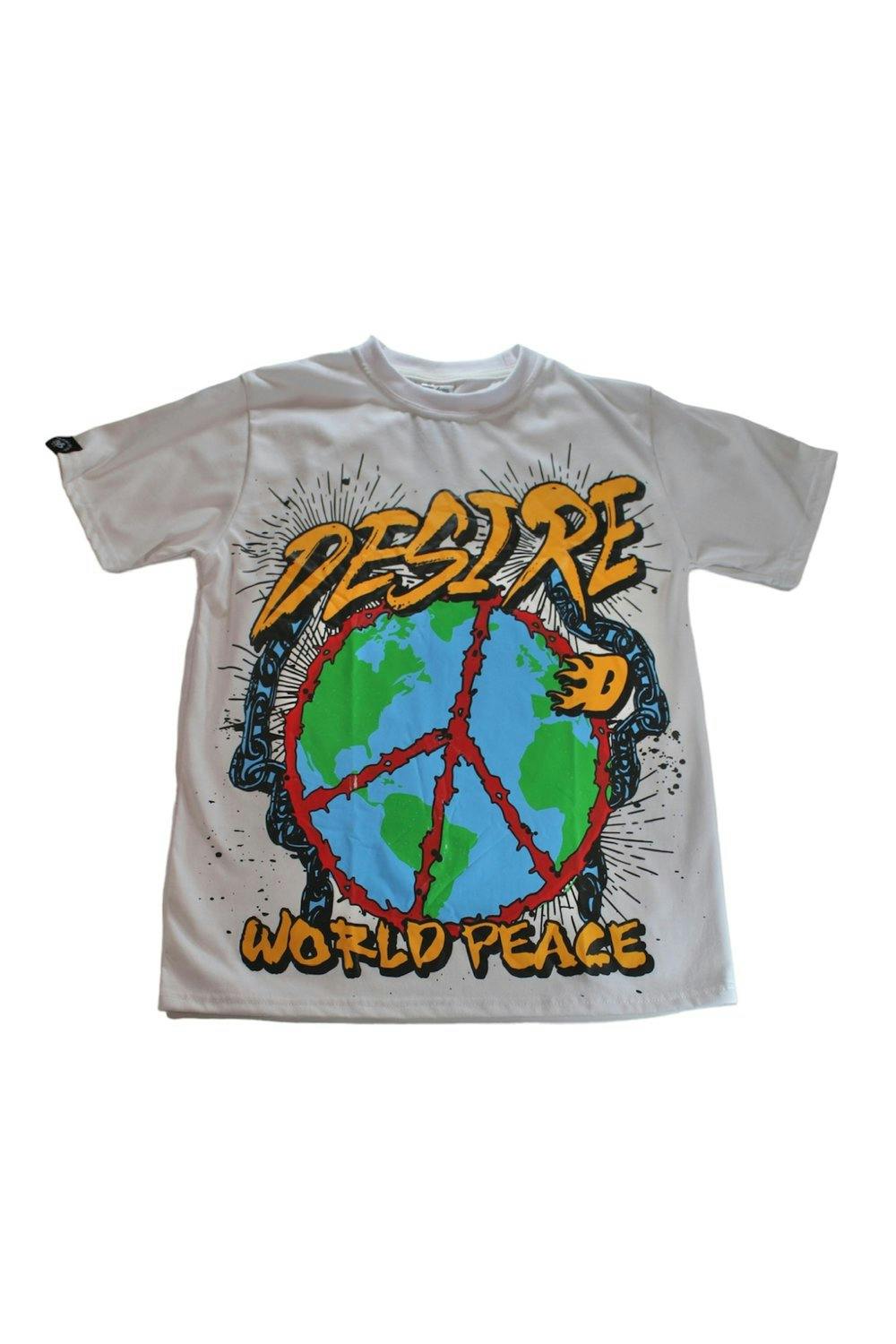 DESIRE WORLD PEACE T-SHIRT
